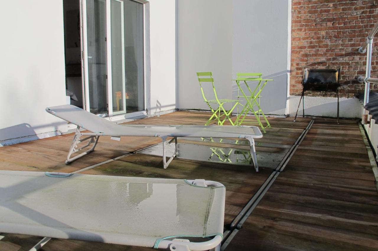 Brussels Downtown With Terrace Apartment Екстериор снимка